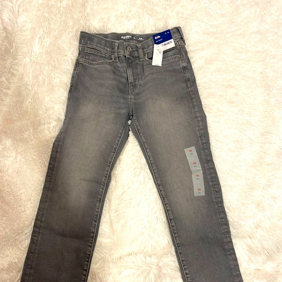 Old Navy High-Waisted O.G. Straight Built-In 360 Stretch Jeans - Picture 1 of 8